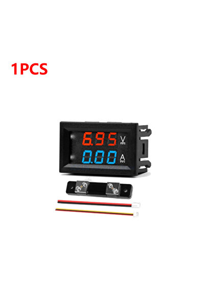Choice3 قطعة واحدة من مقياس الفولتميتر والأميتر الرقمي ذي الشاشة المزدوجة، بق...