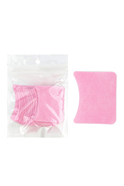 Choice 40pcs one pack pink 40pcs Eyelash Extension Remover Cotton Pad Lash Li...