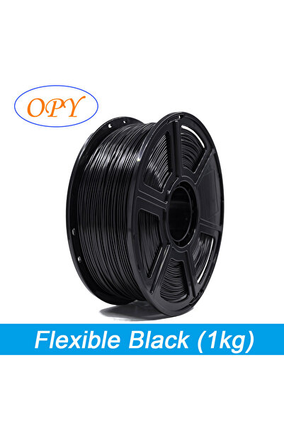 Choice17 خيوط TPU مرنة سوداء 1 كجم، بلاستيك طابعة ثلاثية الأبعاد 0.5 كجم، 1.7...