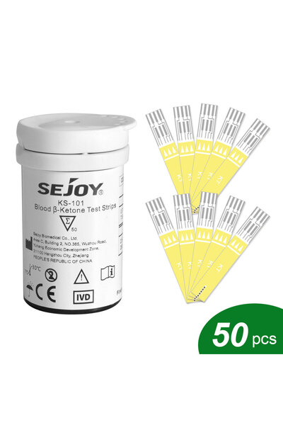 Choice5 جهاز تحليل الكيتونات متعدد الوظائف CDS-101 - 50 شريط اختبار كيتونات ا...