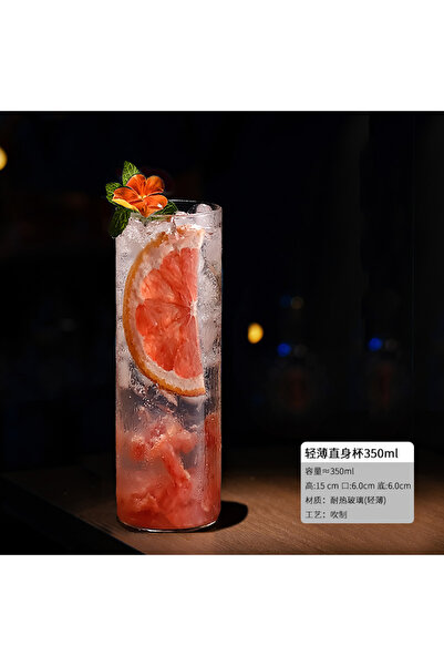 Choice6 أكواب زجاجية رفيعة بتصميمات متنوعة، سعة 301-400 مل، 13 نمطًا، أكواب ع...