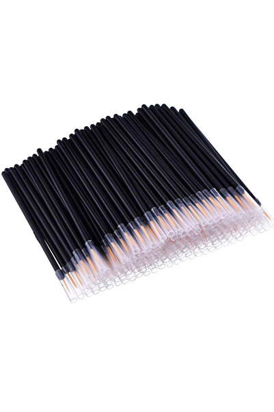 Choice1 فرشاة تحديد العيون الصفراء، 50 قطعة أو 100 قطعة، لتطبيق ظلال العيون و...