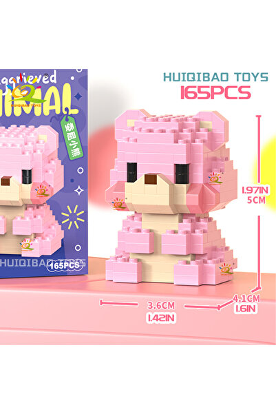 Choice24 09 مع صندوق، نموذج بناء صغير لطيف لحيوان أليف من هويكيباو، بطريق، أس...