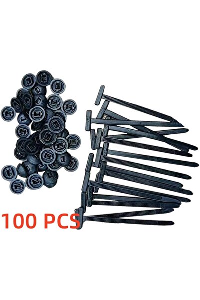 choice2 100 قطعة 500/10 قطع من مشابك ربط الكابلات العالمية المصنوعة من النايل...