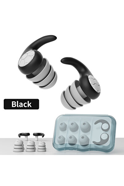 Choice4 black 1 Set Ear Plugs For Sleeping Tapones Para Dormir Noise Reductio...