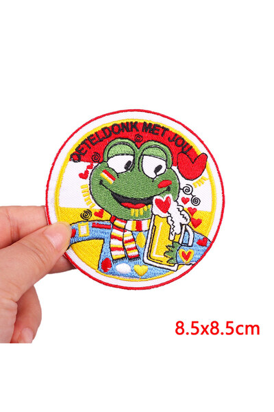 Choice42 رقعة تطريز شعار أوتيلدونك الهولندي PE11135CT، قابلة للكي، لتزيين الم...