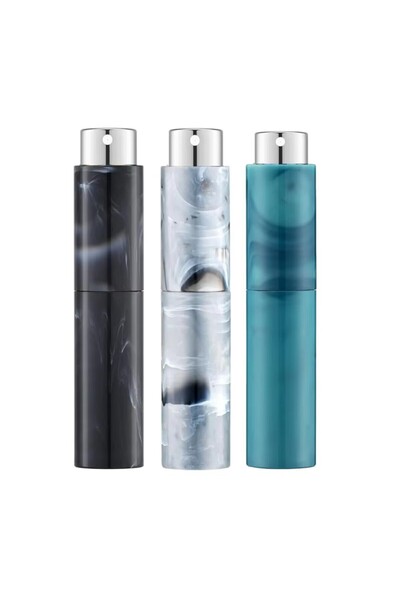 Choice5 Glass 10ml 3 Mixed Loading Marble Pattern Rotating 10ml Perfume Spray...