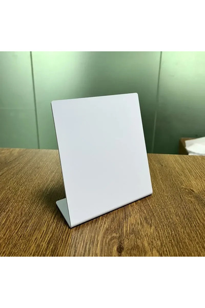 Choice3 White-E 120mm RFID NFC QR code Google Review stand display White Blac...