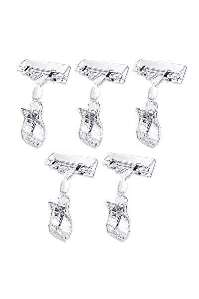 Choice1 5PCS 10/5PC Sign Clips for Retail Display Double Sided Sign Holder Cl...