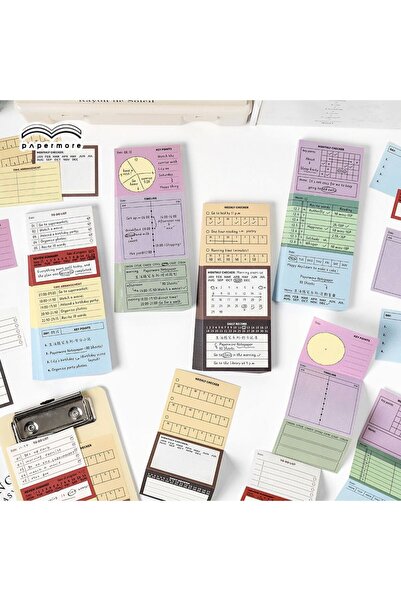 Choice4 جميع أوراق دفتر الملاحظات الكرتونية القصيرة المكونة من 80 ورقة، مناسب...