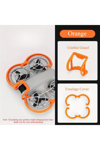 Choice1 مجموعة واحدة 2 في 1 من مجموعة حماية الطائرات بدون طيار المطبوعة بتقني...