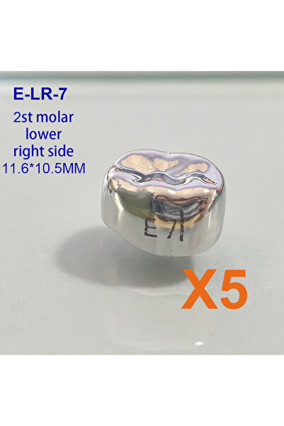 Choice32 طقم إعادة تعبئة تيجان الأسنان المؤقتة E-LR-7، 48 موضعًا، من 5 إلى 48...