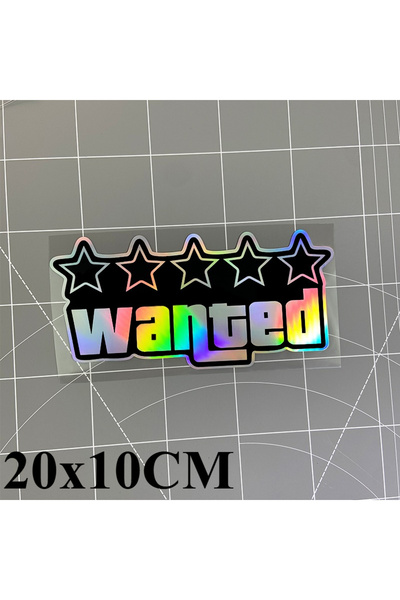 Choice4 ملصقات دراجة نارية مقاومة للماء من نوع LS-WANT3، قطعة واحدة، بتصميم "...