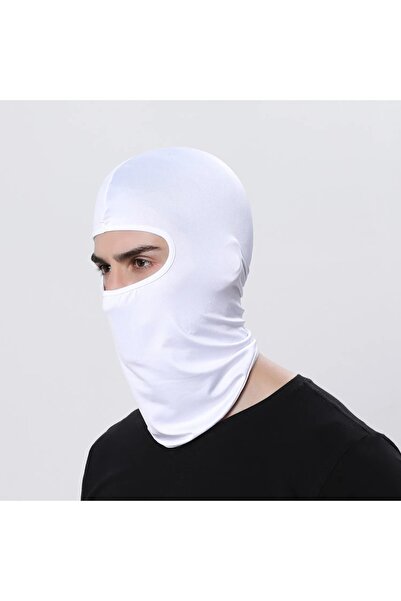 choice2 قناع وجه أبيض كامل مقاوم للرياح ، مناسب للدراجات النارية، قطعة واحدة،...