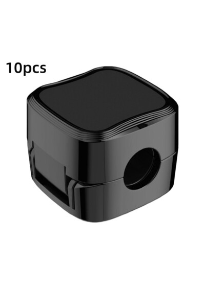 Choice3 black 10pcs 5/10 PCS Magnetic Cable Clips Cable Smooth Adjustable Cor...