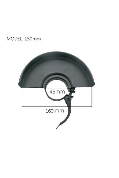 Choice1 غطاء جلاخة زاوية موديل 150، مقاس 125 مم، 100/115/150 مم، غطاء قرص جلا...