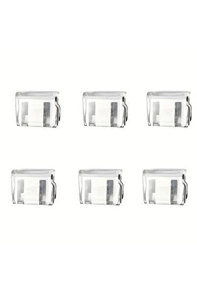 Choice3 6 قطع 2/4/6/قطع مشبك تقصير الساق غير المرئي، مشبك حافة البنطلون غير ا...