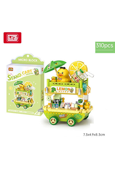 choice2 مع صندوق LOZ-8855 كشك على جانب الطريق، متجر وجبات خفيفة، متجر حلويات،...