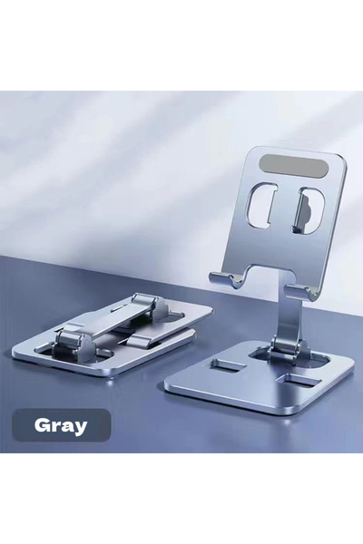 Choice3 حامل لوحي محمول عالمي من سبائك الألومنيوم الرمادي، مناسب لأجهزة iPad ...