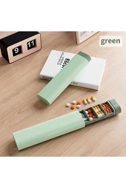 choice2 منظم حبوب أسبوعي جديد محمول كبير الحجم بسبعة أقسام، علبة يومية لحفظ ا...