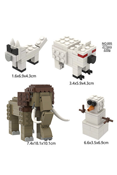 Choice12 مجموعة مكعبات بناء الغزلان من سلسلة 99 ليلة في الغابة (رقم 895) - مك...