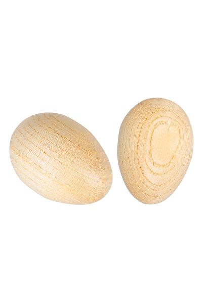 Choice1 مجموعة من قطعتين بلون الخشب، تتضمن بيض رمل، وآلات موسيقية أورف، ومارا...