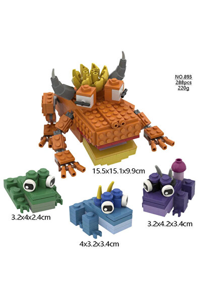 Choice13 مجموعة مكعبات بناء الغزلان من سلسلة 99 ليلة في الغابة (رقم 893) - مك...