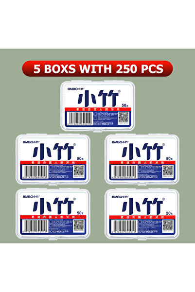 Choice4 5box-250pcs 1/5/10 Box Portable Disposable Dental Floss Plastic Tooth...