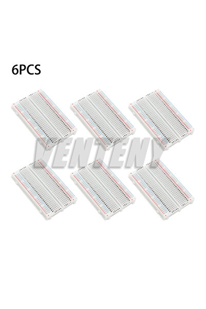 Choice1 6 pcs 1-10pcs 400 Tie Points Solderless PCB Breadboard Mini Universal...