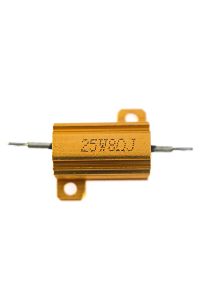 Choice17 25W-8R 2PCS RX24 Aluminum Power Resistor 100W 50W 25W 10W 0.1~1Kohm ...