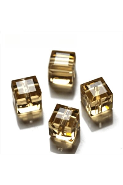 Choice5 011 50pcs 6mm Colorful Cube Glass Beads Spacers For DIY Jewelry Makin...