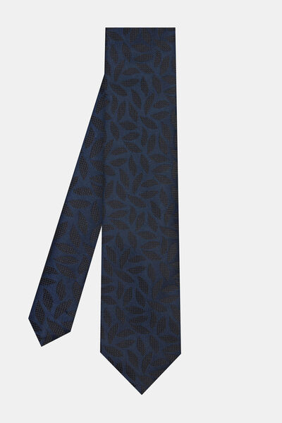 W Collection Leaf Patterned Tie