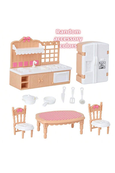 Choice3 Kitchen set 1:12 Miniature Furniture Set For Dollhouse - Bedroom, Liv...