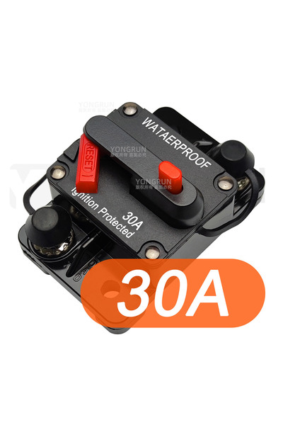 Choice9 Type A-30A YONGRUN 1PC Circuit Breaker 20A to 300A Car Audio System M...