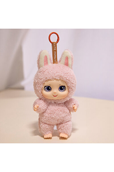 Choice3 دمية كريمسون رائعة وجميلة لعيد الميلاد، طولها 17 سم، مصنوعة من الفيني...