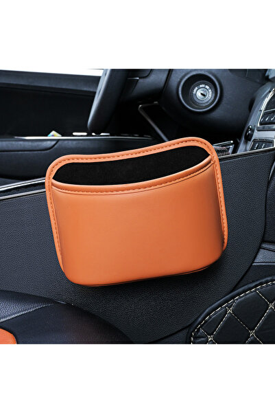 Choice6 صندوق حامل أكواب كبير الحجم - برتقالي اللون، حامل أكواب متعدد الاستخد...