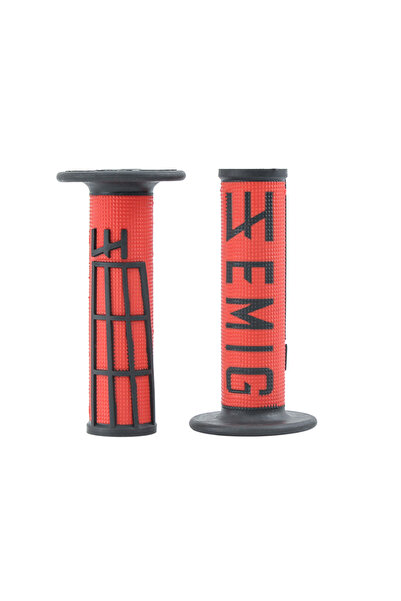 Choice5 red-black 11 Colors Handle Grip Motorcycle High Quality EMIG Dirt Pit...