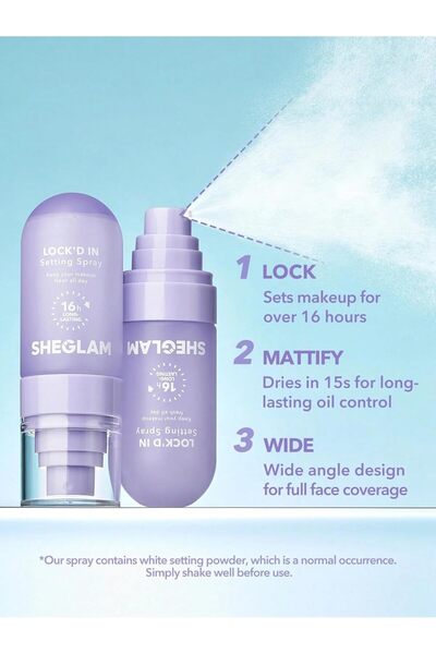 SHEGLAM Lock'd In Setting Spray 55ml