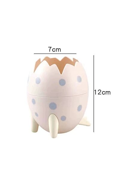 Choice1 حامل أقلام قابل للفصل على شكل بيضة ديناصور وردية لطيفة، منظم أقلام رص...