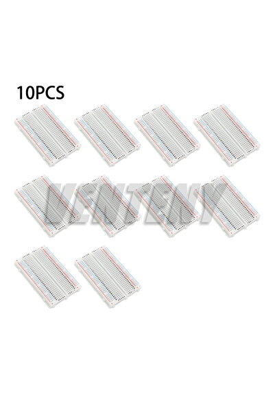choice2 10 pcs 1-10pcs 400 Tie Points Solderless PCB Breadboard Mini Universa...