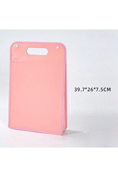 choice2 Pink Professional A4 Portable Briefcase Bag - Durable, Self-Seal File...