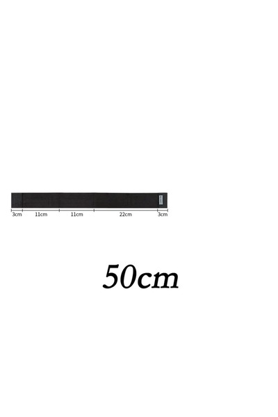Choice15 قطعة واحدة من منظم صندوق السيارة بطول 50 سم، شريط لاصق أسود سحري، حز...