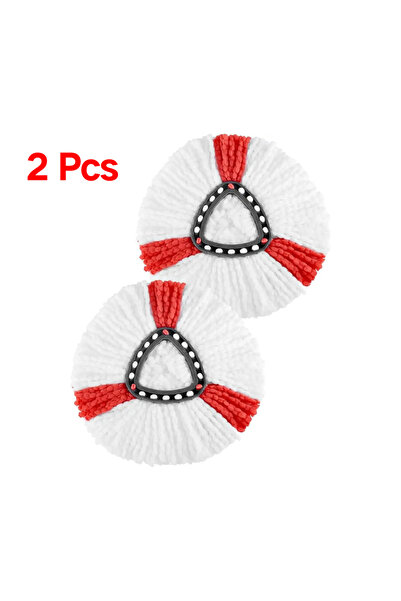 Choice قطعتان من ممسحة الألياف الدقيقة لجهاز Turbo 2 في 1، رأس ممسحة لجهاز Tu...