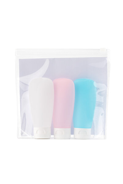 Choice20 مجموعة زجاجات قابلة لإعادة التعبئة سعة 100 مل بألوان متنوعة مع حقيبة...