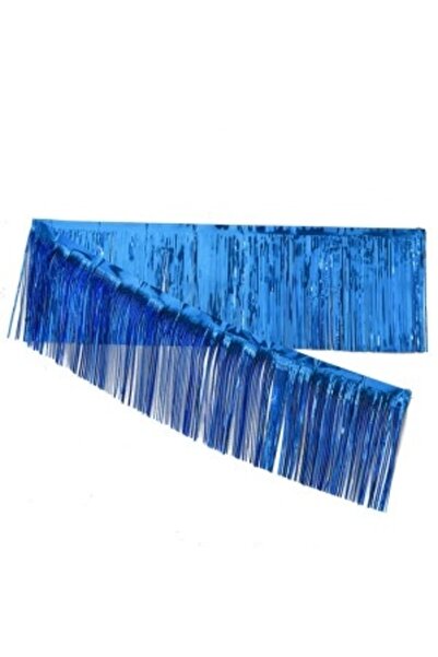 Choice1 لافتة رائعة مزينة بشرابات زرقاء داكنة بطول 2 متر وعرض 30 سم، مثالية ل...