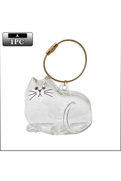 Choice8 Style A Pet Hair Keepsake Memorial Bottle for Cat Fur Transparent Sto...
