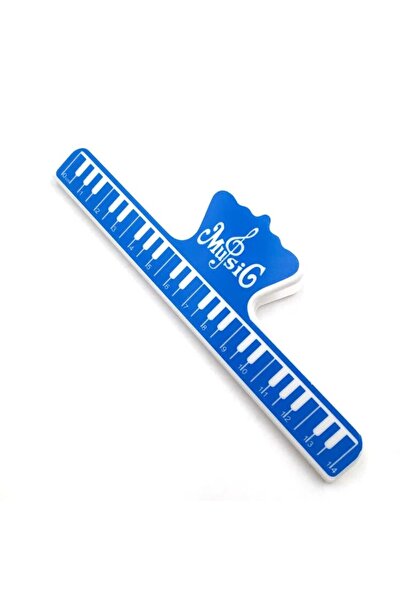 choice2 مشبك ورقي أزرق متعدد الاستخدامات لدفتر نوتات البيانو، مشبك ورقي موسيق...