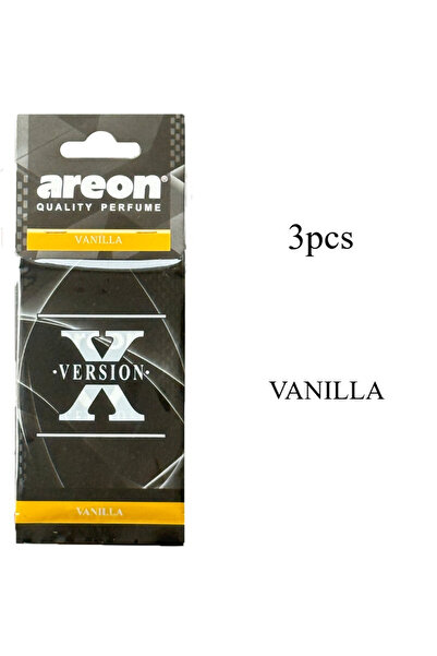 Choice13 معطرات جو للسيارة برائحة الفانيليا، 3 قطع، عالية الجودة، على شكل حرف...