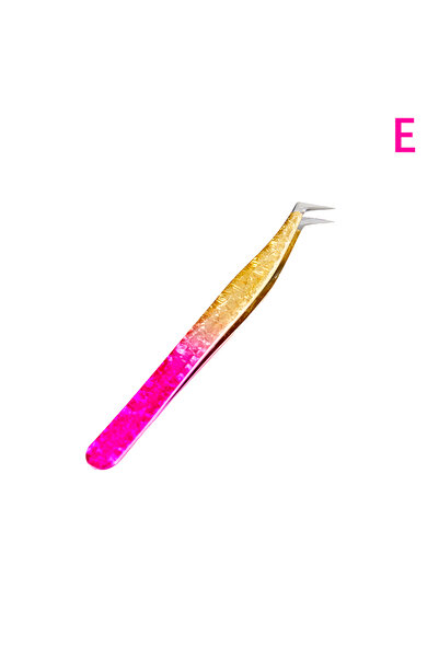 choice2 ملقط رموش E 1 قطعة، زهرة الثلج، مضاد للكهرباء الساكنة، ثلاثي الأبعاد،...