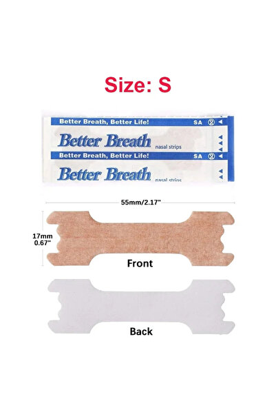 Choice6 10pcs D142 S 10/100Pcs Anti Snoring Nasal Strips for Way Help Breathi...